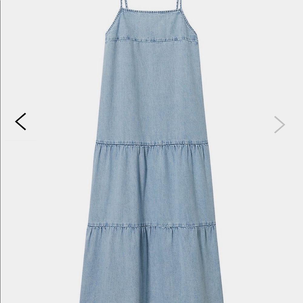 Mango denim dress
